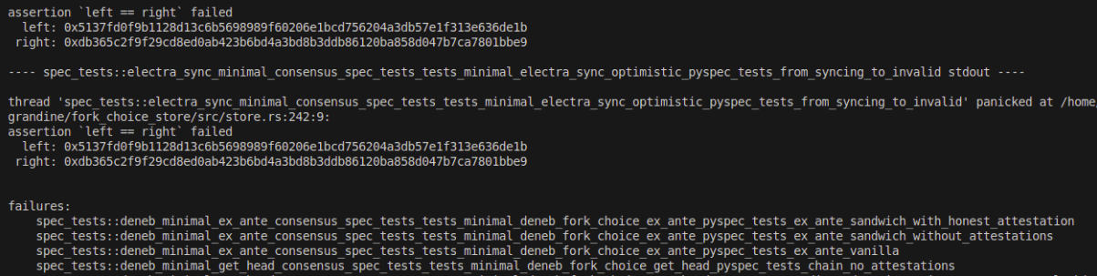 consensus-spec-tests-different-versions